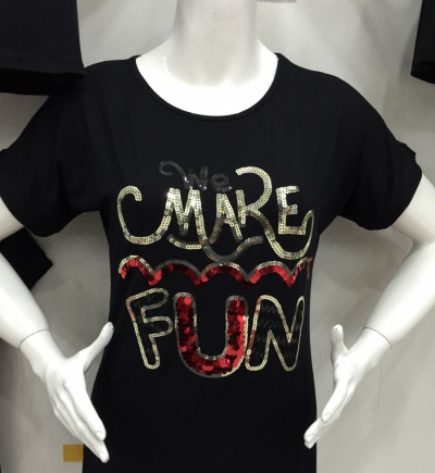 Bayan Kısa Kollu Bluz